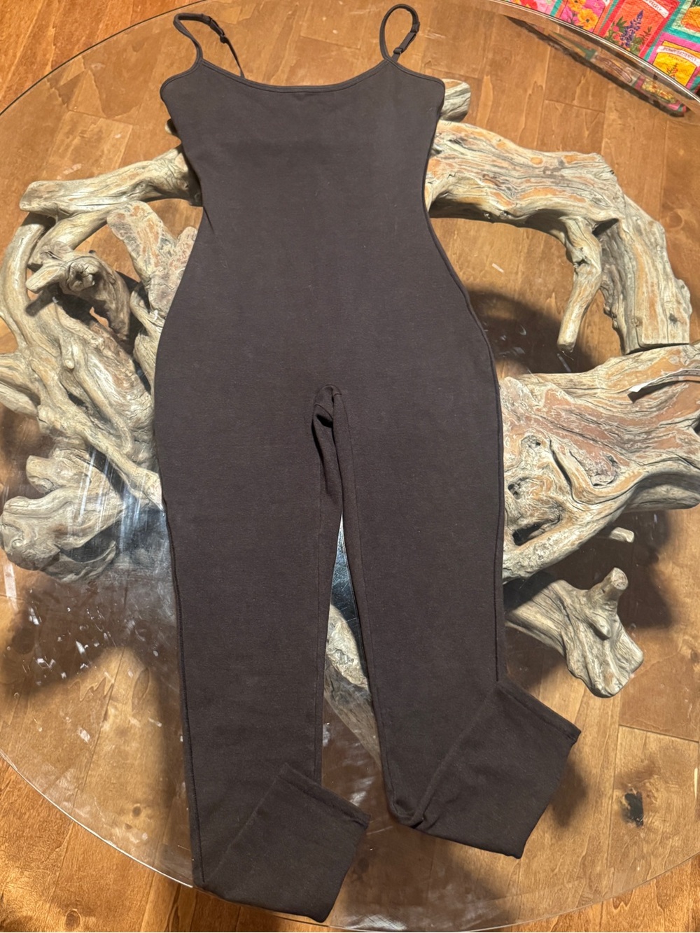 SKIMS Onyx Cotton blend Jumpsuit
